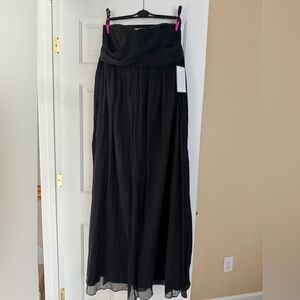 NWT J. Crew TARYN LONG DRESS IN SILK CHIFFON